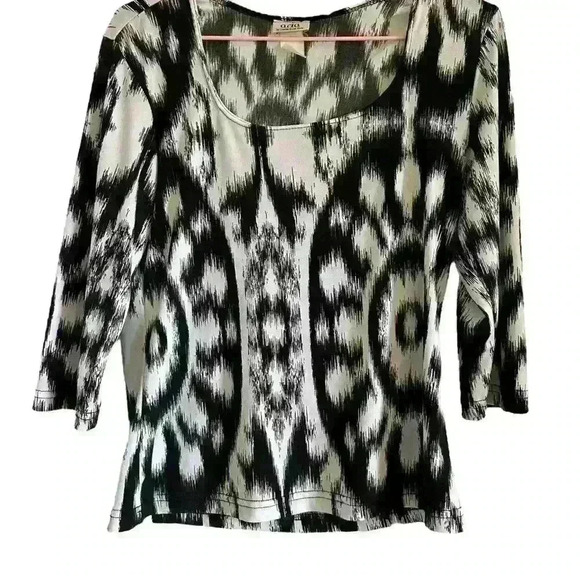 Y2K Abstract Black/White Cami - Picture 4 of 7